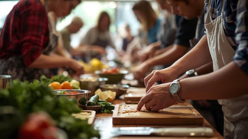 Atelier cuisine - déficient visuel - Fondation I See